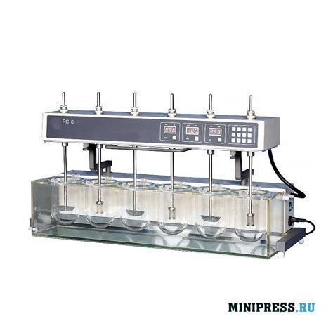 Dissolution Analyzer Of Tablets And Capsules Rc Minipress Ru