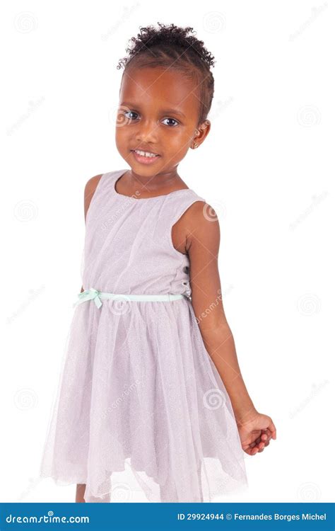 Petite Fille Africaine Adorable Photo Stock Image Du Américain