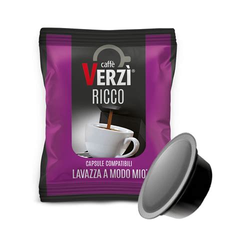 Capsule Compatibili Lavazza A Modo Mio Caff Verz Aroma Ricco