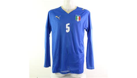 Cannavaro S Italy Match Shirt Charitystars