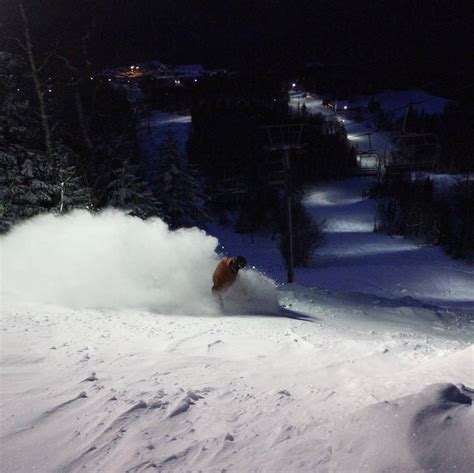 Night Skiing & Riding - Bolton Valley - Vermont