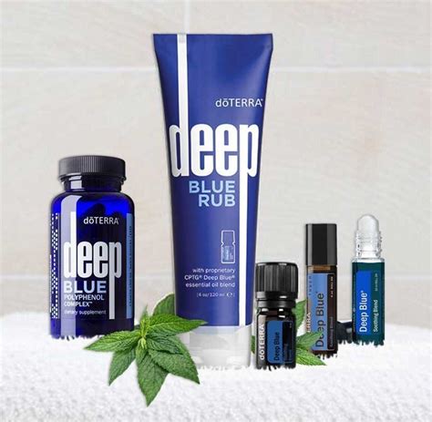 Doterra Ice Blue Rub Sachet 2ml Essential Health Nz