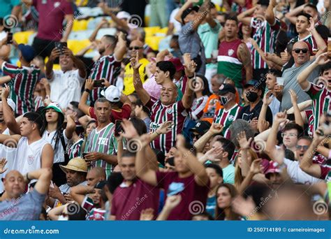 Football Fluminense V Corinthians Editorial Stock Image Image Of