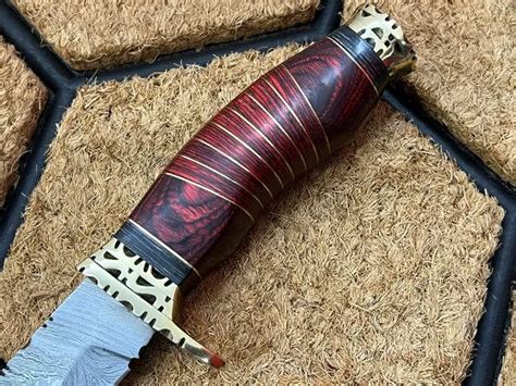 ASH HC34 4 ASH HC34 Damascus Steel Custom Handmade Hunting Flickr