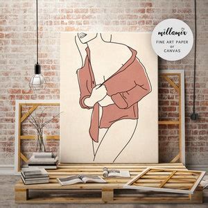 Girl Nude Print Feminist Poster Art Print Woman Poster Nude Female Art Empowered Women