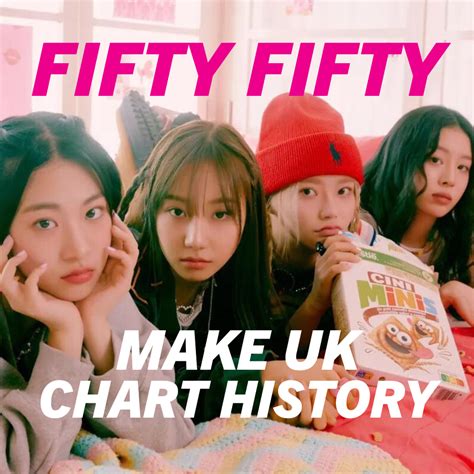 Official Charts On Twitter Just In Read How K Pop Group Fifty Fifty