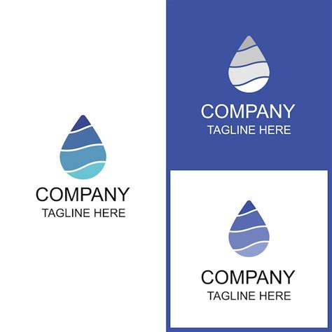 Premium Vector Water Drop And Nature Logo Design Can Be Used For