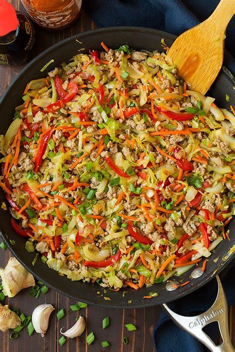 Egg Roll Skillet Aka Turkey And Cabbage Stir Fry Cooking Classy