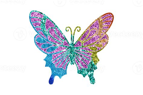 Glitter Butterfly Clipart PNG, Butterfly PNG 15675230 PNG