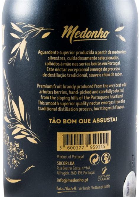 Aguardente De Medronho Medonho 50cl