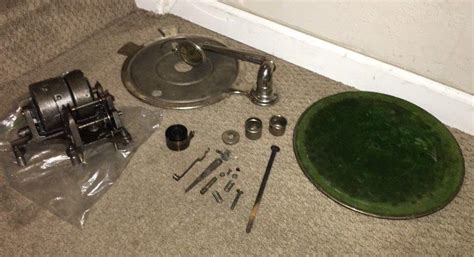 COLUMBIA Grafonola Graphophone Parts : Reproducer Needle Cup Floor ...