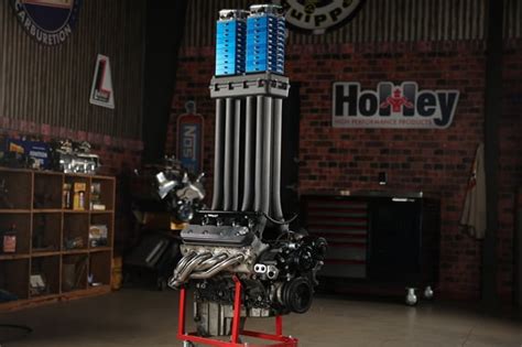 Meet The Sky Ram Holley S Tallest Torquiest Intake Manifold Ever