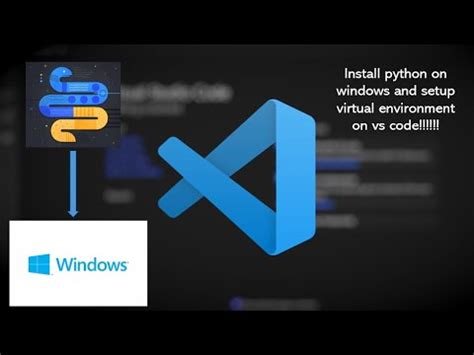 How To Install Python On Windows Setup Virtual Environment In VS Code