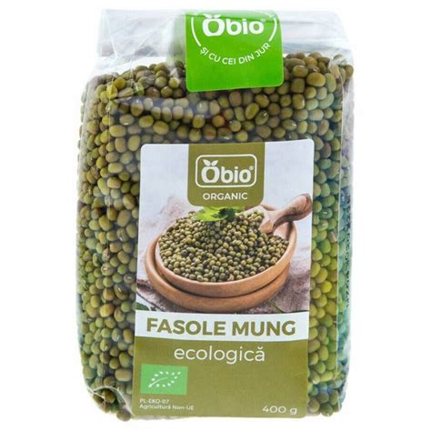 Fasole Mung Eco Bio G Obio Minuneanaturii Ro