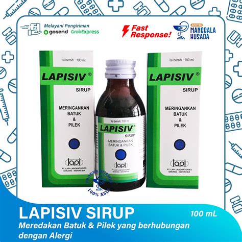 Jual Lapisiv Sirup Per Botol 100 Ml Shopee Indonesia