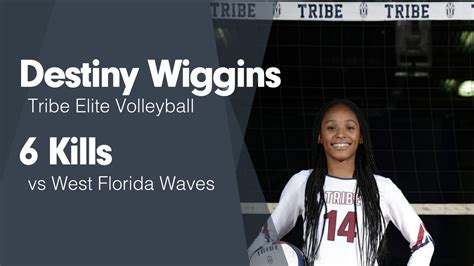 6 Kills Vs West Florida Waves Destiny Wiggins Highlights Hudl