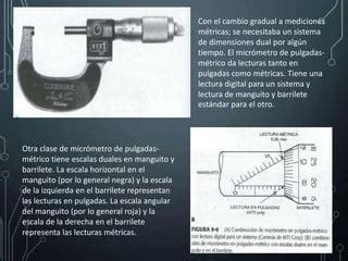 Micr Metro Con Vernier Ppt Descarga Gratuita