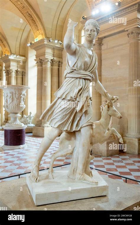 France Paris The Louvre Museum Greek Antiquities Classical And