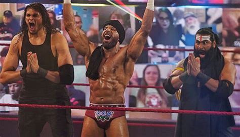 Jinder Mahal Makes Return To Wwe Raw Pics Video 411mania