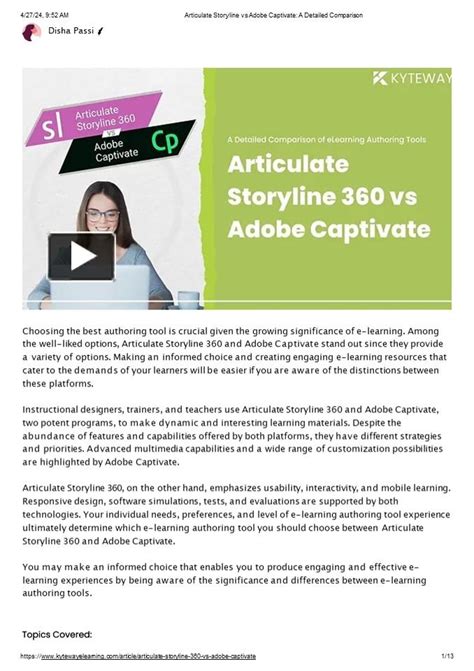 Ppt Articulate Storyline Vs Adobe Captivate A Detailed Comparison