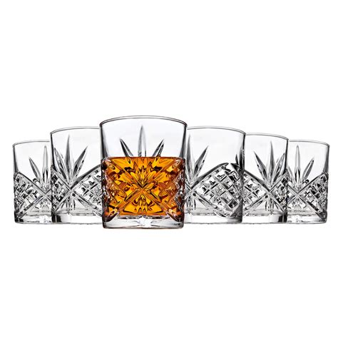 Amazon Godinger Dublin Set Of 12 Double Old Fashioned Glasses