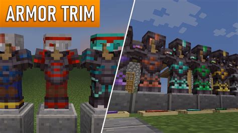 12 Fun Uses For Armor Trim In Minecraft Youtube