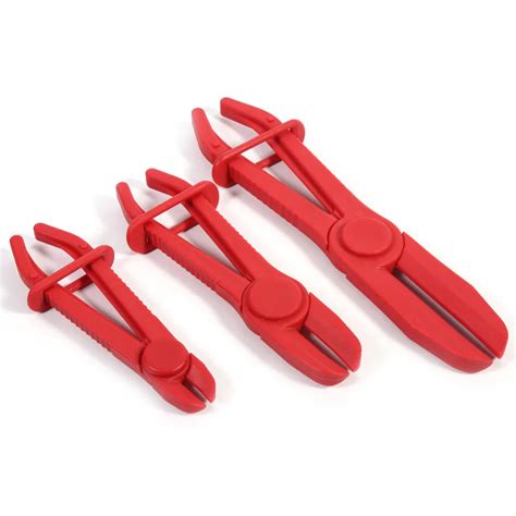 3Pcs/Set Nylon Hose Clamp Tool Set Brake Fuel Water Line Clamp Plier Hands Free Tool-in Sheet ...