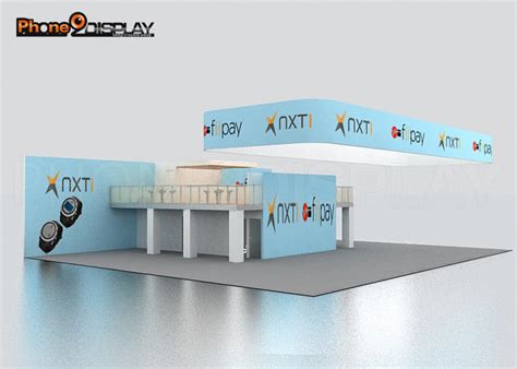 Modular Exhibition Booth Design , Aluminum Advertising Custom Made ...