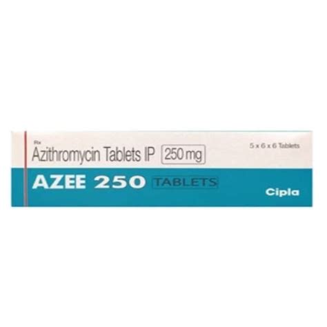 Azee 250mg Azithromycin Tablets At Rs 200 Strip Of 6 Tablets In Nagpur