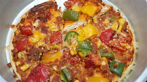 Yummy Pizza Recipe Pizza At Home Home Made Pizza How To Make