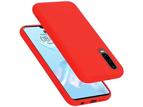 CADORABO Hülle im Flüssig Silicone Case Style Backcover Huawei P30