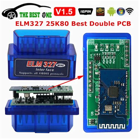 Double Pcb Super Mini Elm Bluetooth Compatible V Pic F K