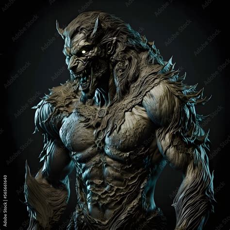 Werewolf transformation under full moon ultra detailed 8k Todd ...