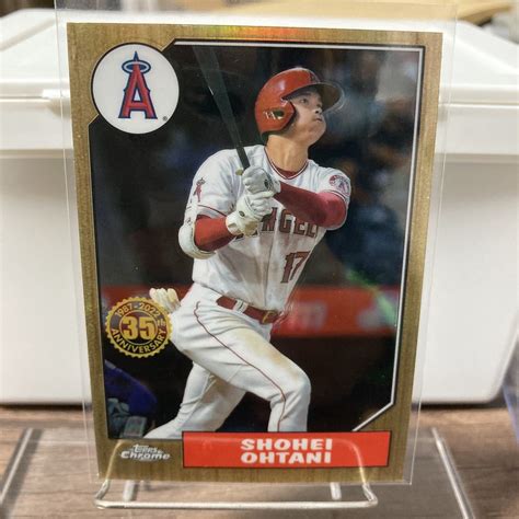 Yahooオークション 2022 Topps Chrome 35th インサート 大谷翔平 Re