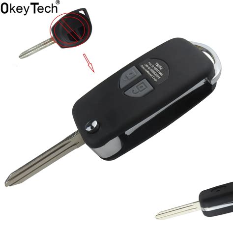 OkeyTech Car Styling Replacement Car Remote Key Shell Case Fob For