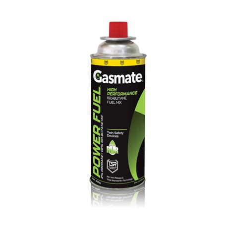 Gasmate Power Fuel Iso Butane Cartridges 220g 4 Pack Gasmate