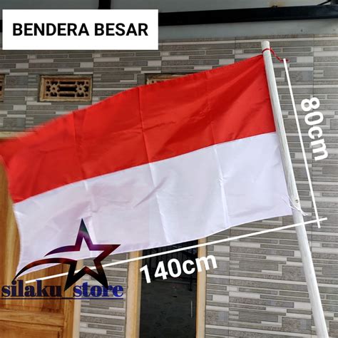 Jual Bendera Indonesia Ukuran Besar Shopee Indonesia