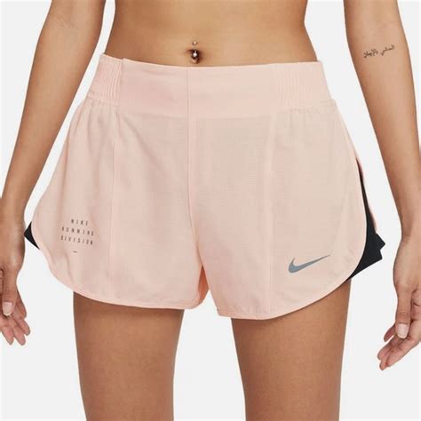 Nike Shorts Nike Women Run Division Tempo Luxe Pale Peachblack Running Shortssz Xl Poshmark