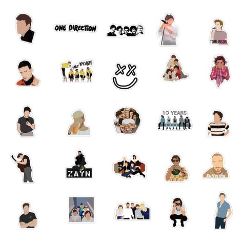 One Direction Stickers