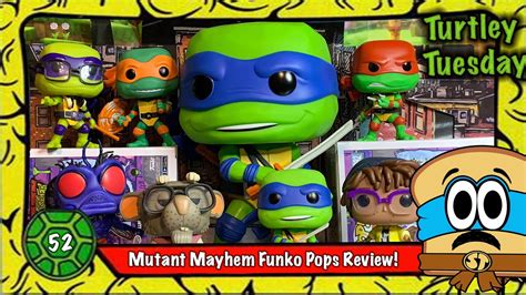 Mutant Mayhem Funko Pops Review YouTube