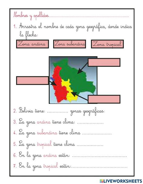 Zonas Geográficas De Bolivia 1396344 Aidesc