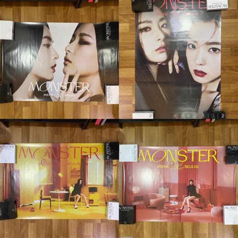 Jual Poster Red Velvet Irene Seulgi Monster Top Note Middle Note