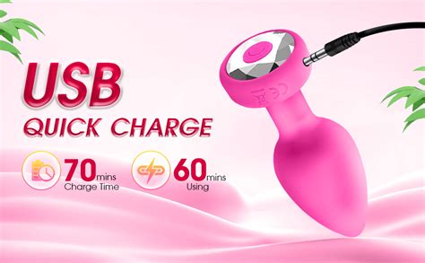 Amazon Vibrator Anal Plug Adult Sex Toy Anal Training Set Modes Vibrating Butt Plug