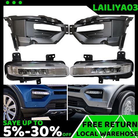 For Ford Explorer Left Right Fog Light Assembly Fog Lamp W