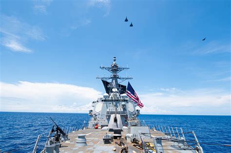 Navy Destroyer Performs Freedom Of Navigation Operation Off Venezuelan