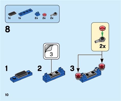 LEGO Instructions For Set 40409 Hot Rod Promotional Gift With Purchase