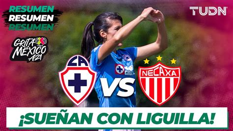 Resumen y goles Cruz Azul vs Necaxa Grita México Femenil AP2021