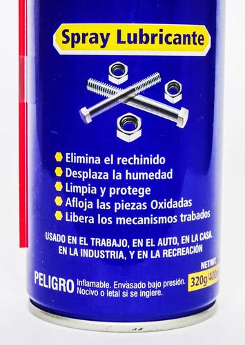 Lubricante Spray Multiusos Anticorrosivo Ml Cuotas Sin Inter S