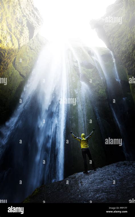 Man in the cave Stock Photo - Alamy