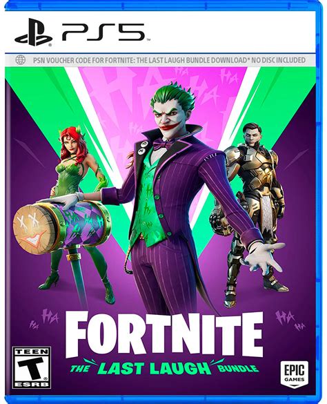 Fortnite: The Last Laugh Bundle PlayStation [Code In Box], CD Not ...